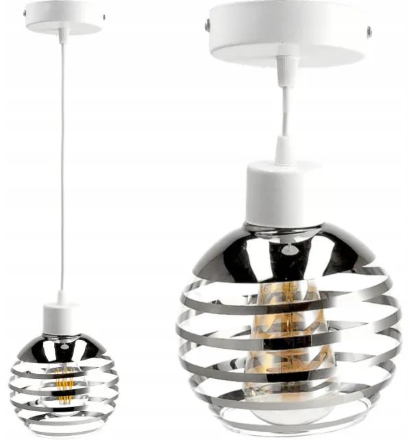 LED stropné svietidlo - 1xE27 - GLASS BALL