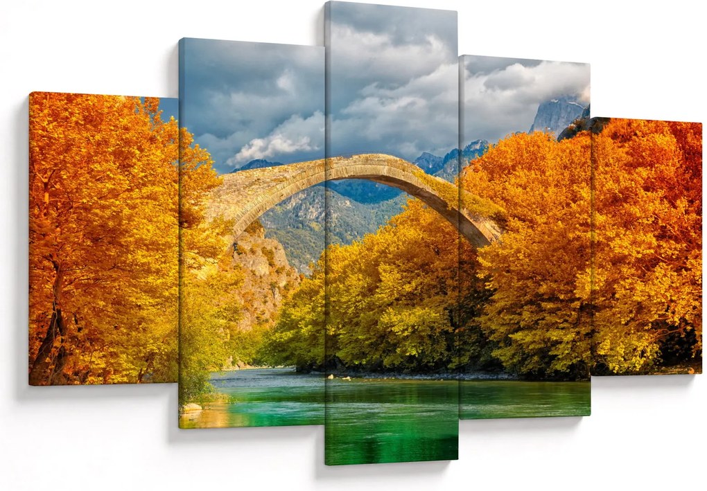 Obraz - Konitsa most (150x105 cm)