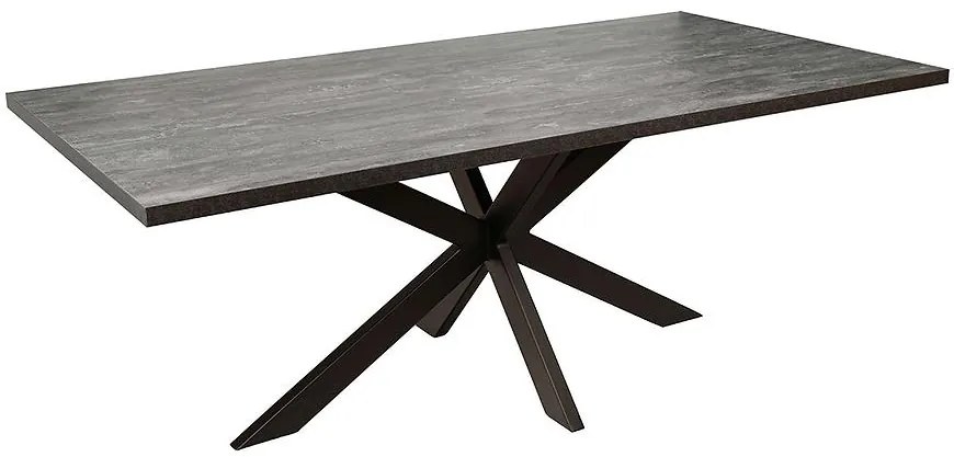 Stôl St-40 180x90 betón tmavý