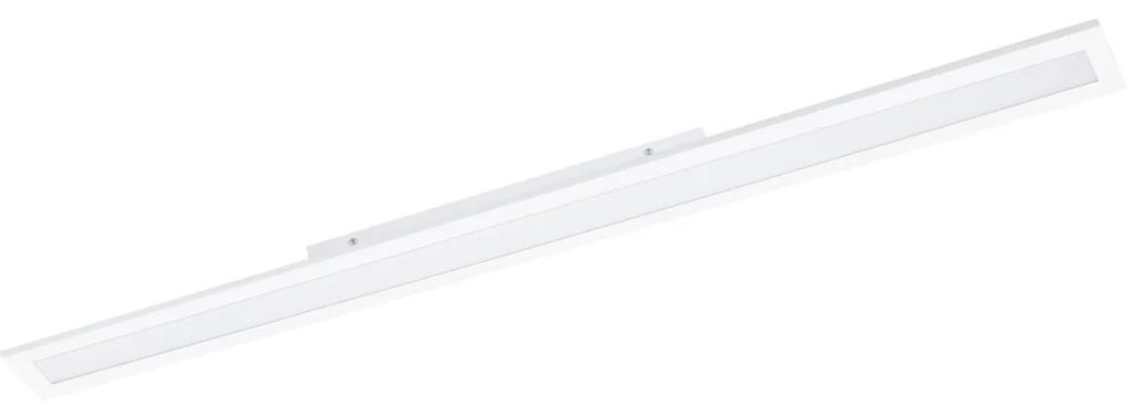 EGLO LED panel na diaľkové ovládanie SALOBRENA-A, 30W, teplá-studená biela, 120x10cm, biely