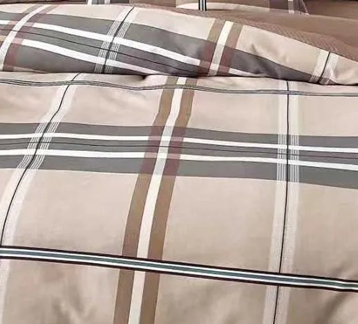 Flanelové obliečky Homa BELINA BEIGE 7-set 140x200 cm