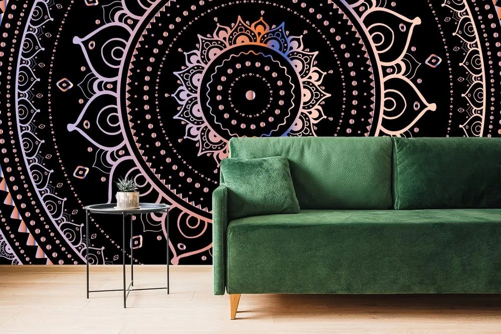 Tapeta farebná Mandala - 300x200
