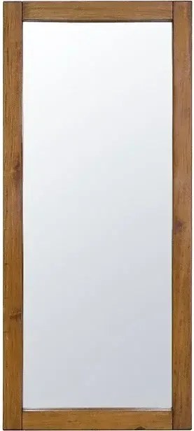 Veľké rustikálne zrkadlo na stenu do chodby, 200x4x88 cm