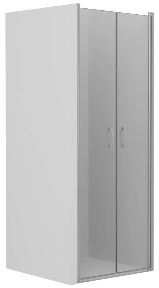 vidaXL Sprchové dvere priehľadné ESG 90x180 cm