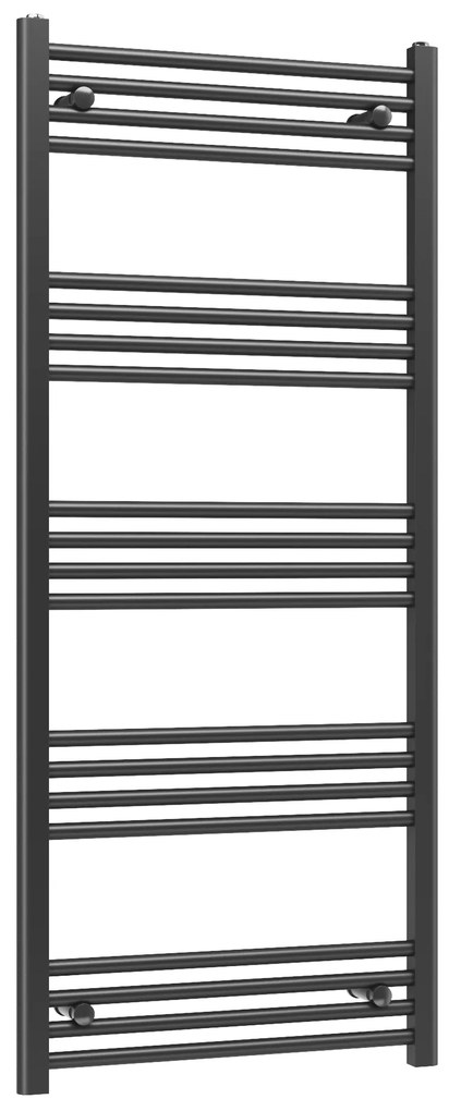 Gamma Erga Basic, vykurovacie teleso 1400x600 mm, 627 W, čierna, ERG-LAV-BASIC-14060-BK