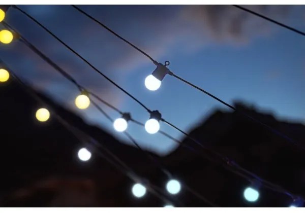 Twinkly TWF020GOP-BEU - LED Vonkajšia dekoratívna reťaz 20xLED 14m IP44 Wi-Fi