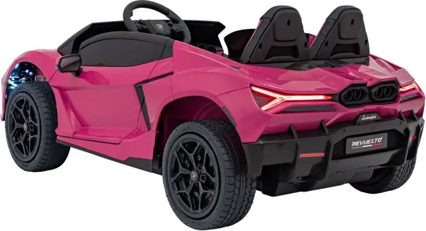 Elektrické autíčko Lamborghini Revuelto XL STRONG ružové