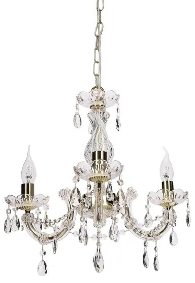 Luster na reťazi MARIA TERESA 3xE14/40W/230V