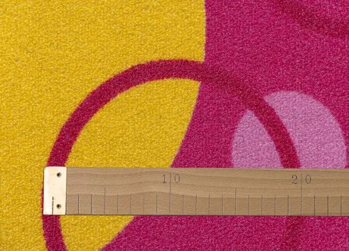 Koberce Breno Metrážny koberec EXPO NEW 65, šíře role 400 cm, ružová, viacfarebná