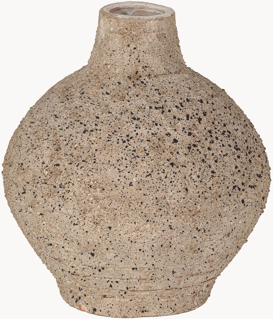 Ručne vyrobená váza Sive, V 25 cm