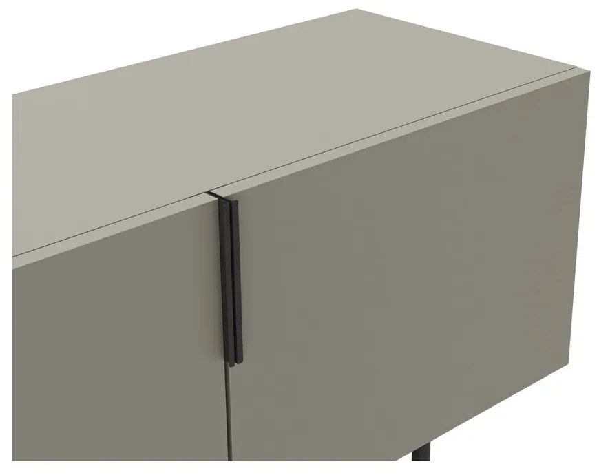 Zelenosivý TV stolík 200x54,5 cm Eldia – Marckeric