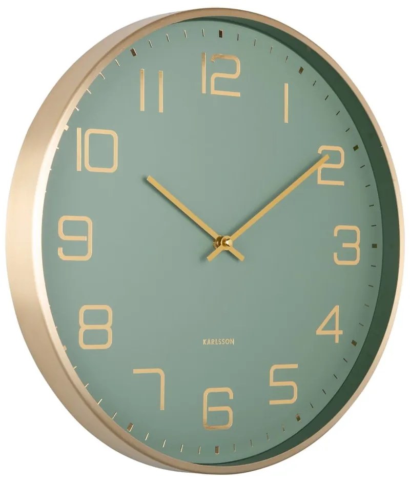 Nástenné hodiny ø 40 cm Elegance Glow – Karlsson