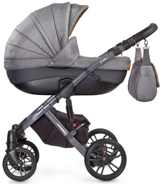 Camini Kočík CAMINI Frontera kombinovaný 2v1 2018 graphite