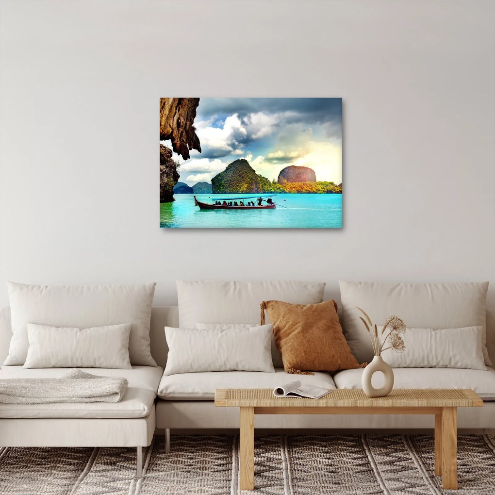 Obraz - Zátoka Phang Nga (70x50 cm)