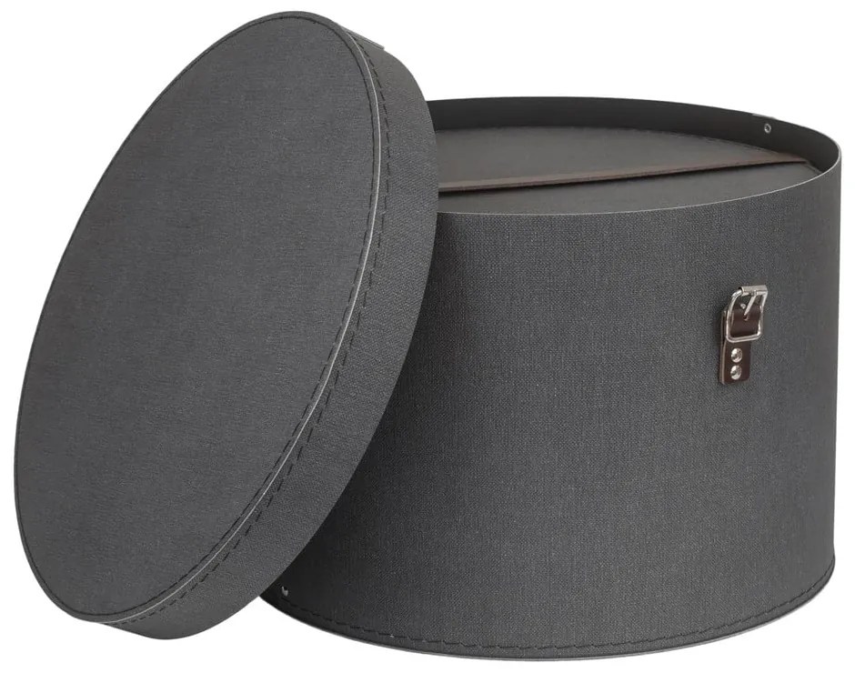 Súprava 2 čiernych škatúľ Bigso Box of Sweden Rut