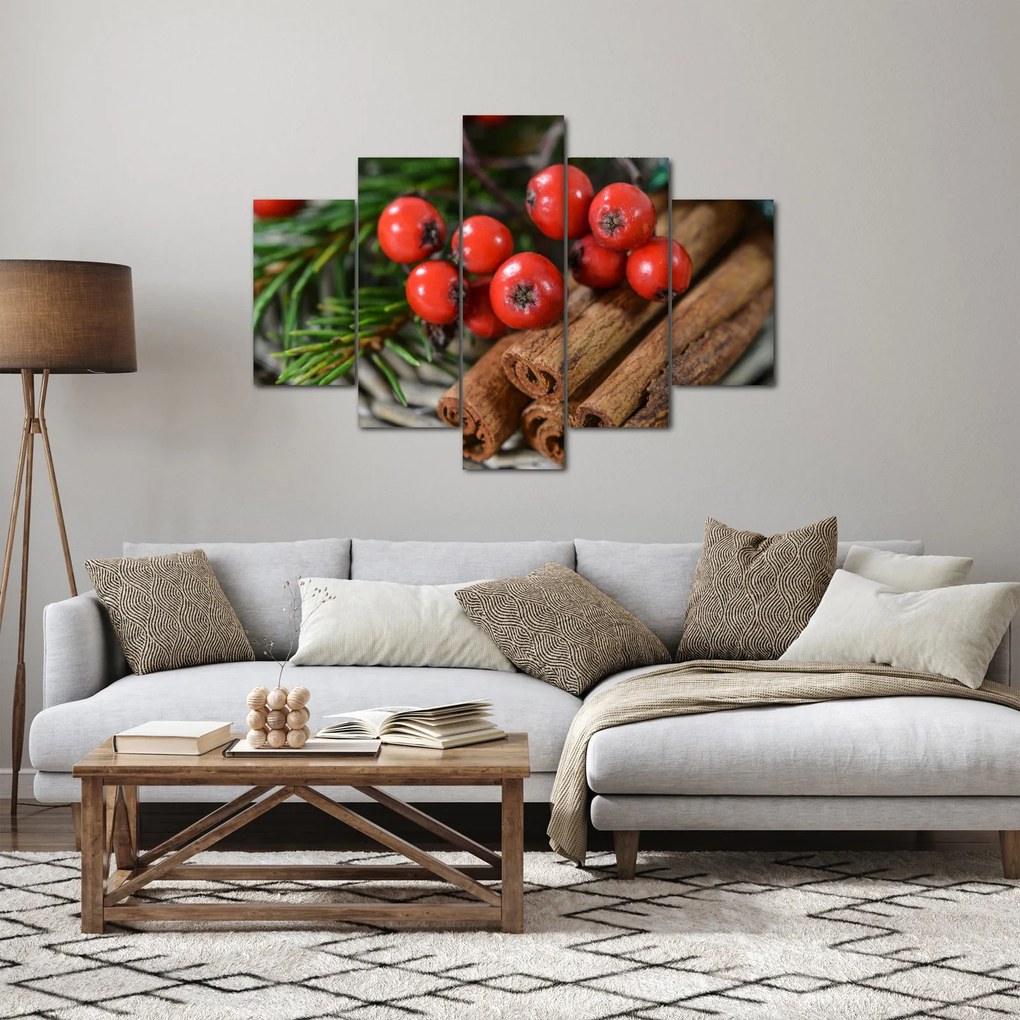 Obraz jarabiny a škorice (150x105 cm)
