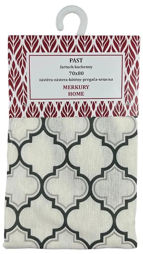 Kuchynská zástera PAST tmavosivá