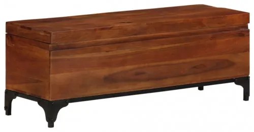vidaXL Úložná truhlica 110x35x41 cm akáciový masív-