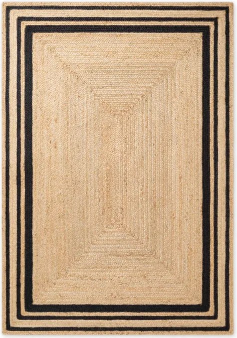 Koberec Hanse Home Looma prírodný / zlatý / čierny