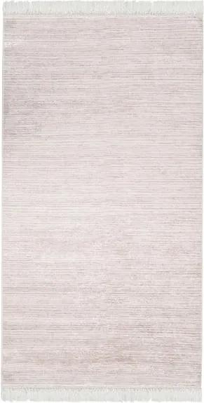 Zamatový koberec Deri Dijital Powder nych, 80 × 300 cm