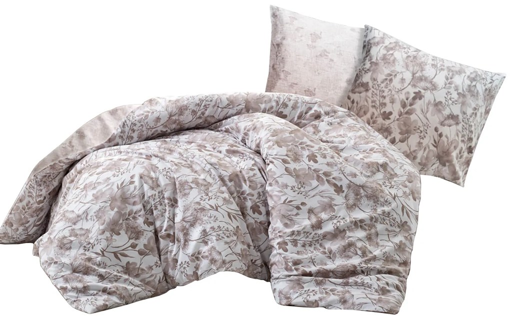 SATÉNOVÉ OBLIEČKY OLAVA2 EXCLUSIVE 200X220 CM, 2KS 70X80 CM KVETY