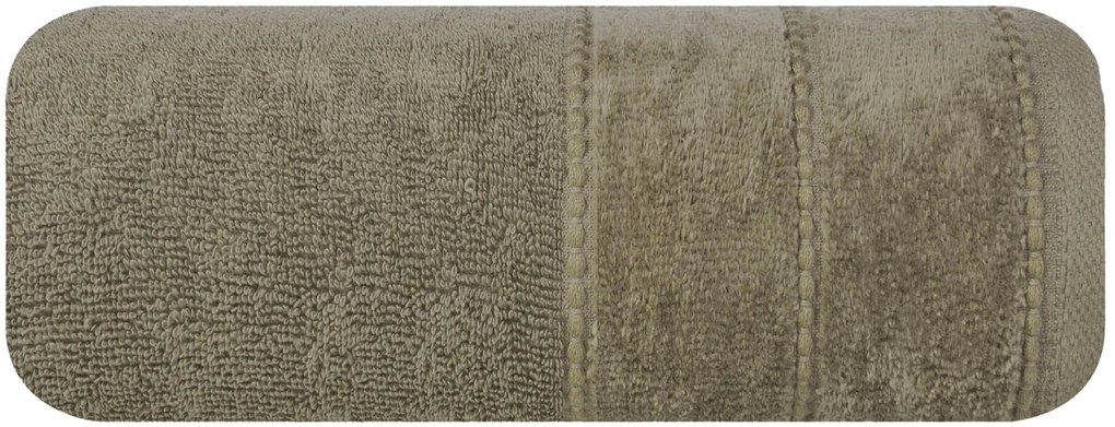 BAVLNENÝ UTERÁK MARI5 SADA 6KS 30X50 CM SVETLOHNEDÁ