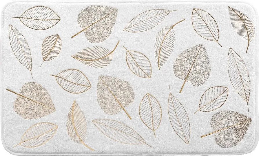 Biela textilná kúpeľňová predložka 45x75 cm Joya – douceur d'intérieur