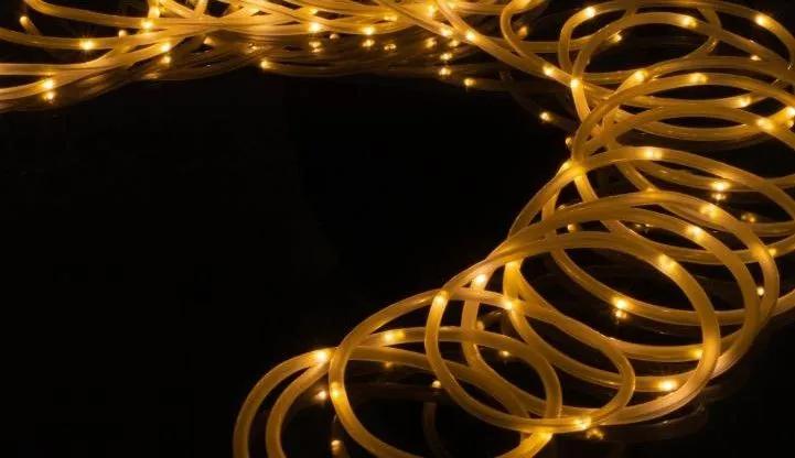 Nexos 57381 Vianočné LED osvetlenie - MINI kábel - 10 m teple biela