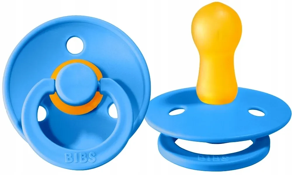 Kaučukový cumlík BIBS Colour 6m+ Farba: tyrkysová