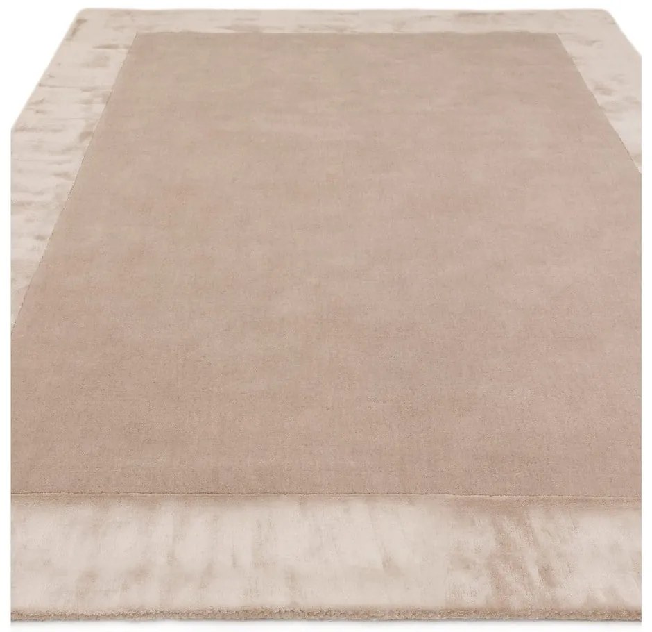 Béžový ručne tkaný koberec s prímesou vlny 160x230 cm Ascot – Asiatic Carpets