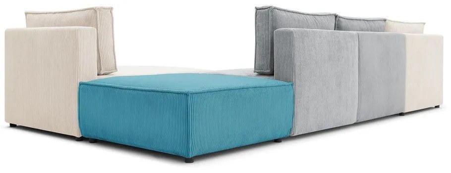 Menčestrová rohová pohovka (variabilná) Nihad modular – Bobochic Paris