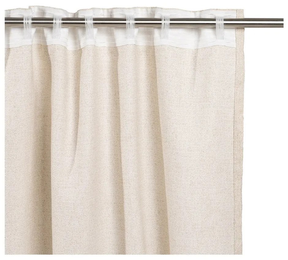 Krémový záves 140x260 cm – Ixia