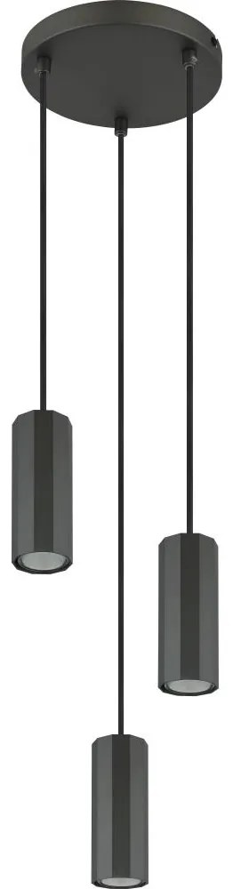 Globo 57918-3H - Luster na lanku JAMES 3xGU10/25W/230V