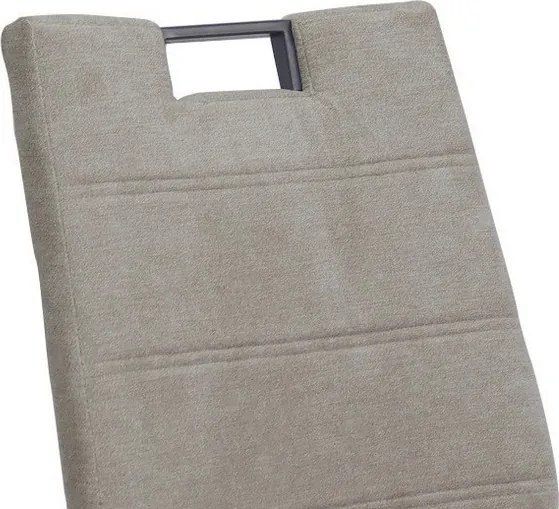 Jedálenská stolička Lutz, béžová látka