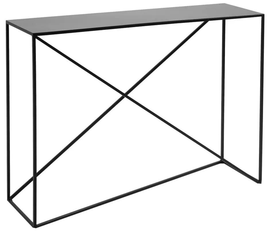 Čierny konzolový stolík Custom Form Memo