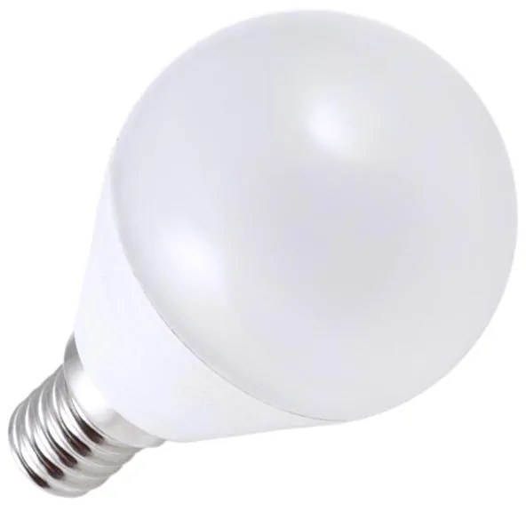 LED žiarovka E14, 5W, 4000K, 430lm, miniglobe