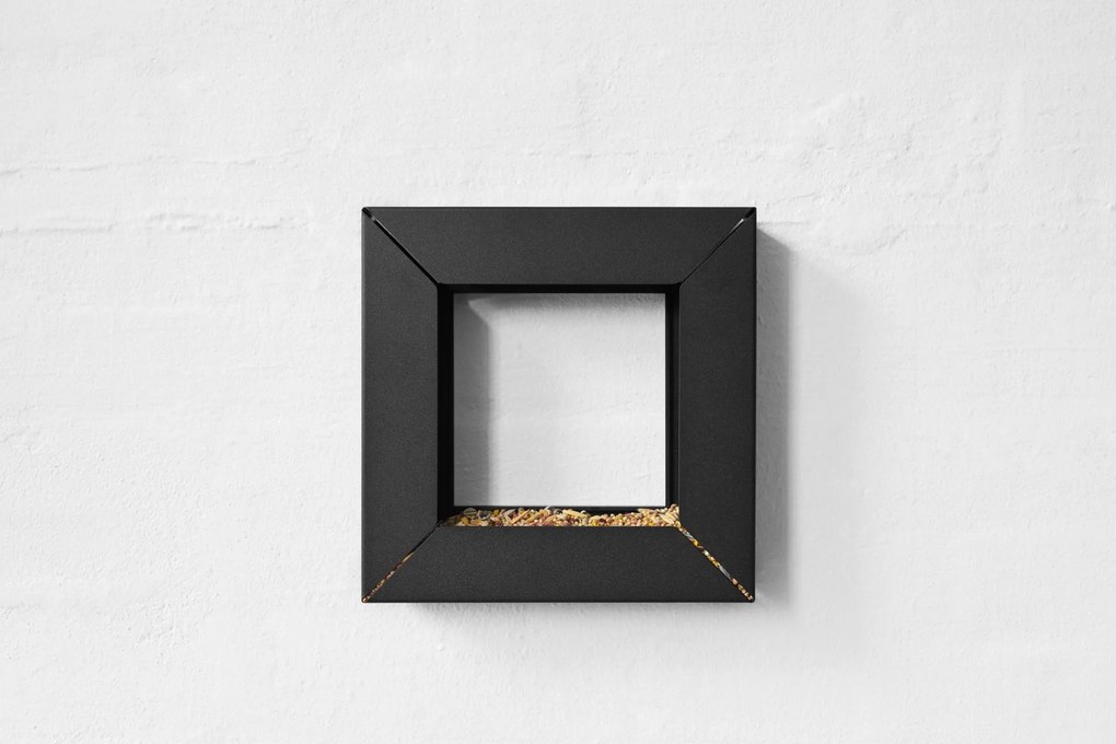 Eva Solo Nerezové krmítko pre vtáky Frame Black