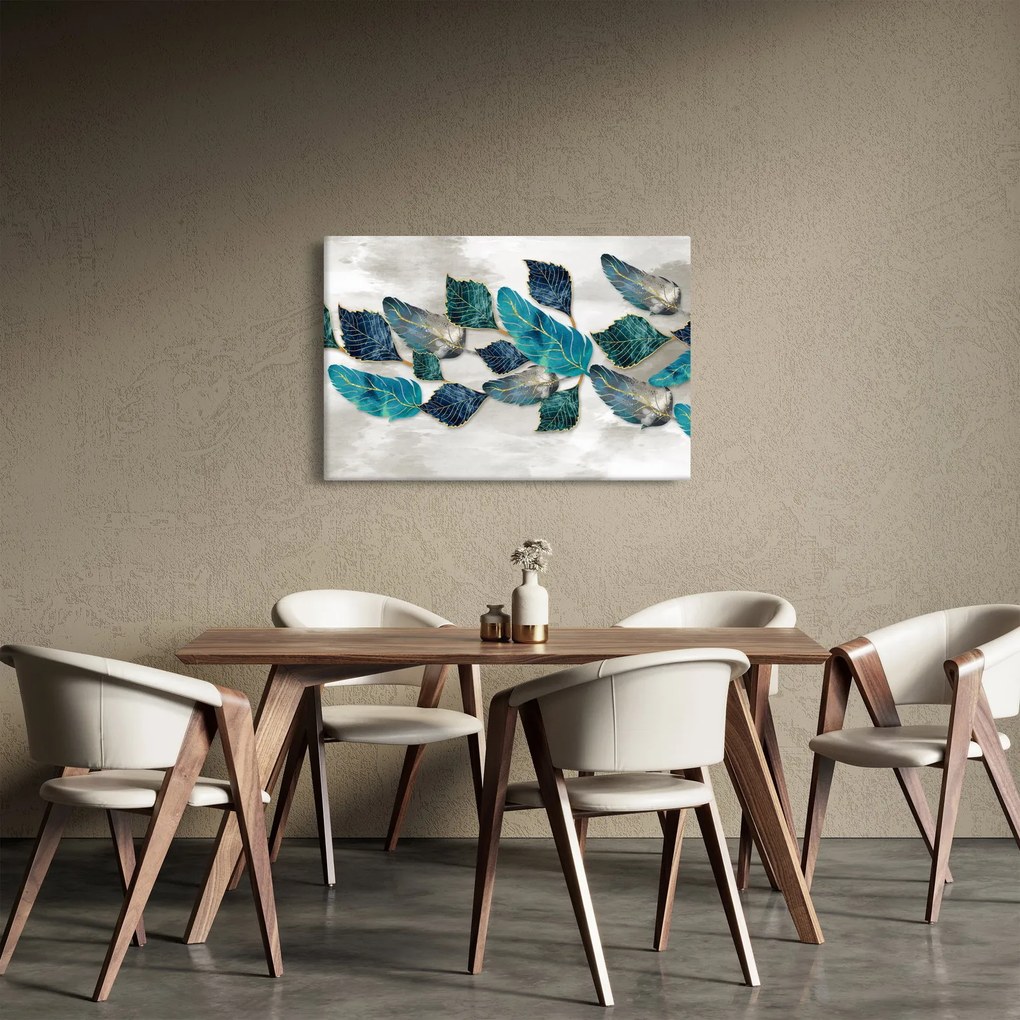 Obraz - Ilustrácie peria (90x60 cm)