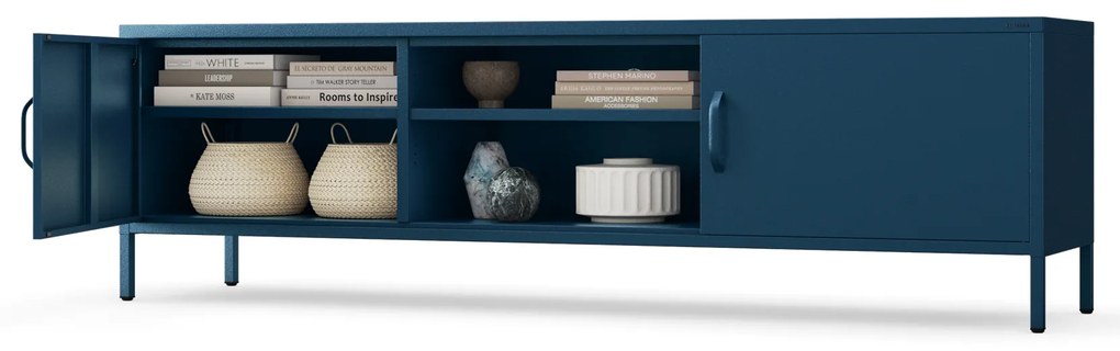 RTV skrinka XL ROSARIA 1700 x 400 x 500, tmavomodrá