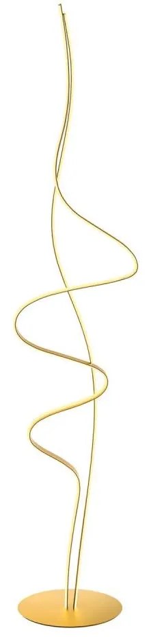 Redo 01-3625 - LED stmievateľná stojacia lampa IMPULS LED/36W/230V zlatá