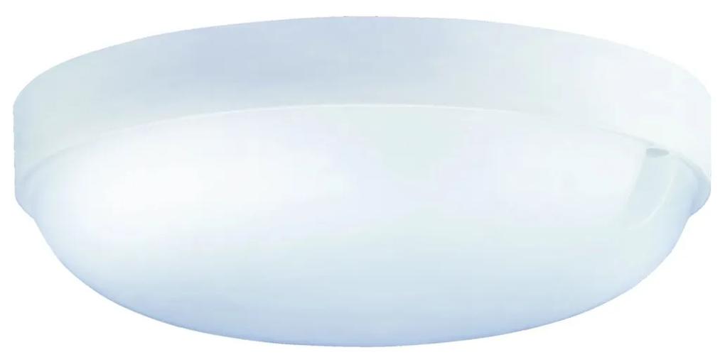 S.T.R. Vonkajšie nástenné svietidlo so senzorom PEDRO LED SC, 15 W, denné biele, oválne, IP54