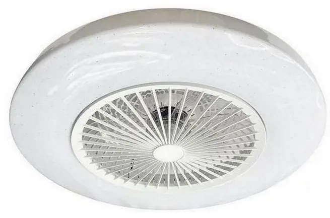 LED Stropné svietidlo s ventilátorom OPAL LED/72W/230V + diaľkové ovládanie