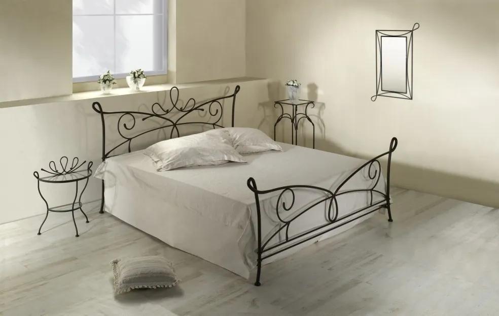 IRON-ART SIRACUSA kanape - elegantná kovová posteľ 180 x 200 cm, kov
