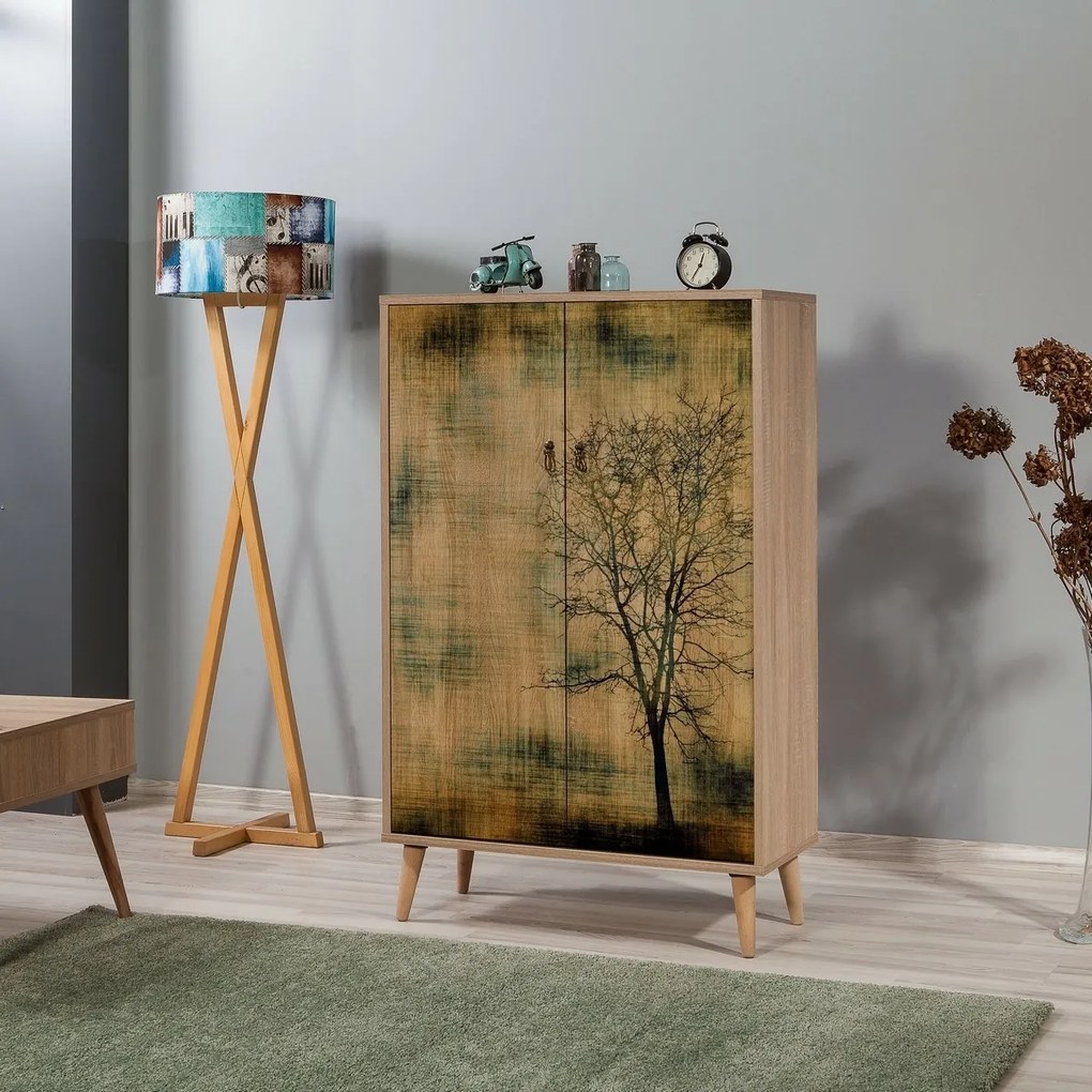 Skrinka Mega Sonoma Oak Trees I