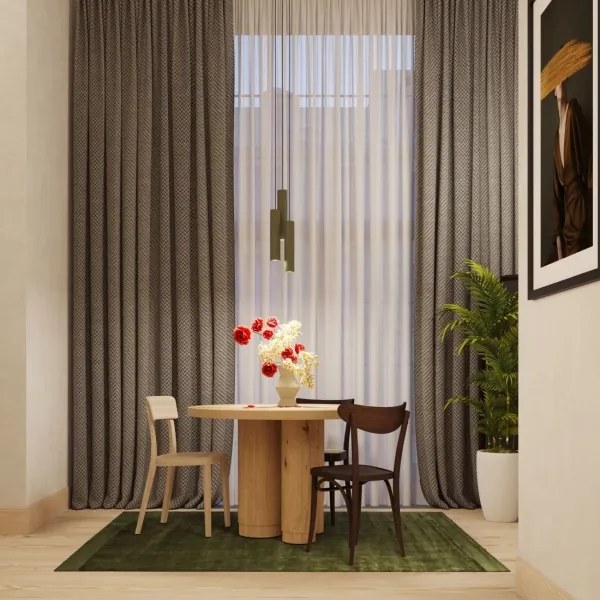 Sollux SL.1487 - Luster na lanku LAGOS 3xGU10/10W/230V zelená