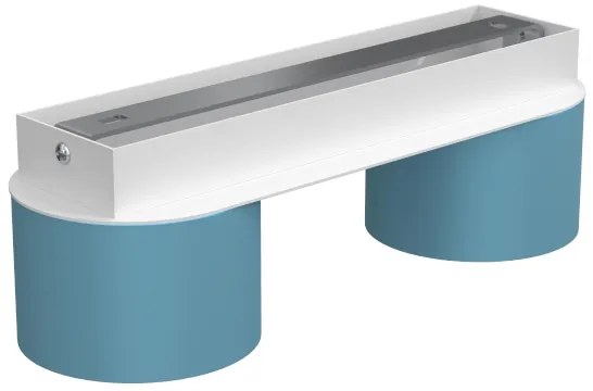 Stropné svietidlo DIXIE 2xGX53/11W/230V modrá