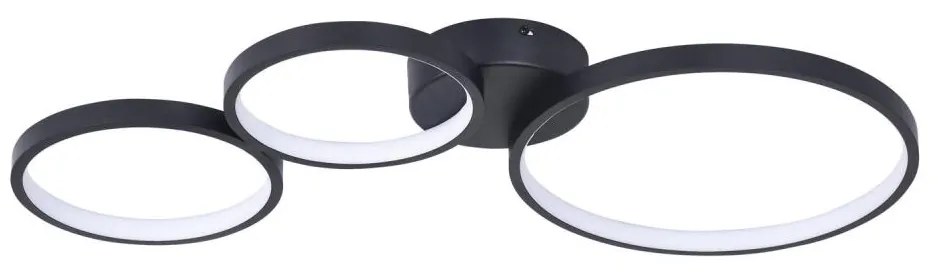 LED Stropné svietidlo FLAMENCO LED/33W/230V 4000K čierna