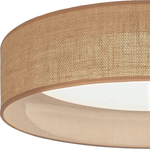 BRILAGI - LED stmievateľné stropné svietidlo veľké SMD 36W/230V 3000-6000K pr. 55 cm béžová WT + diaľkové ovládanie