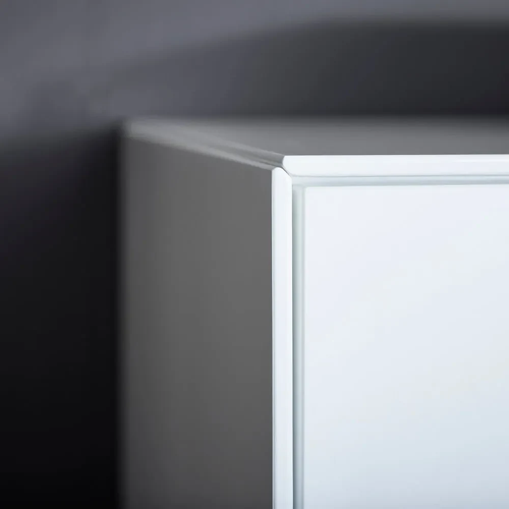 Čierno-biela zostava TV stolíka a 2 komôd Edge by Hammel - Hammel Furniture