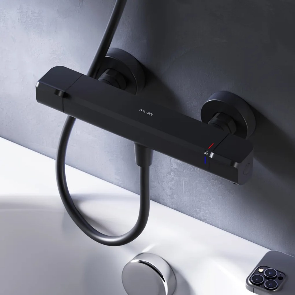 Sprchová batéria AM.PM Func FNA40022 termostat, čierna